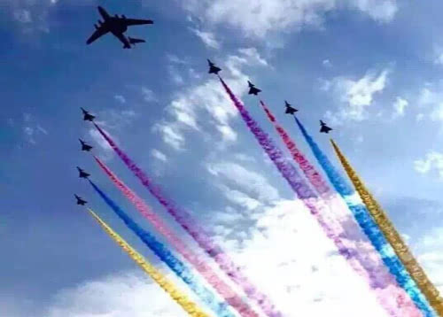 空中梯隊(duì)